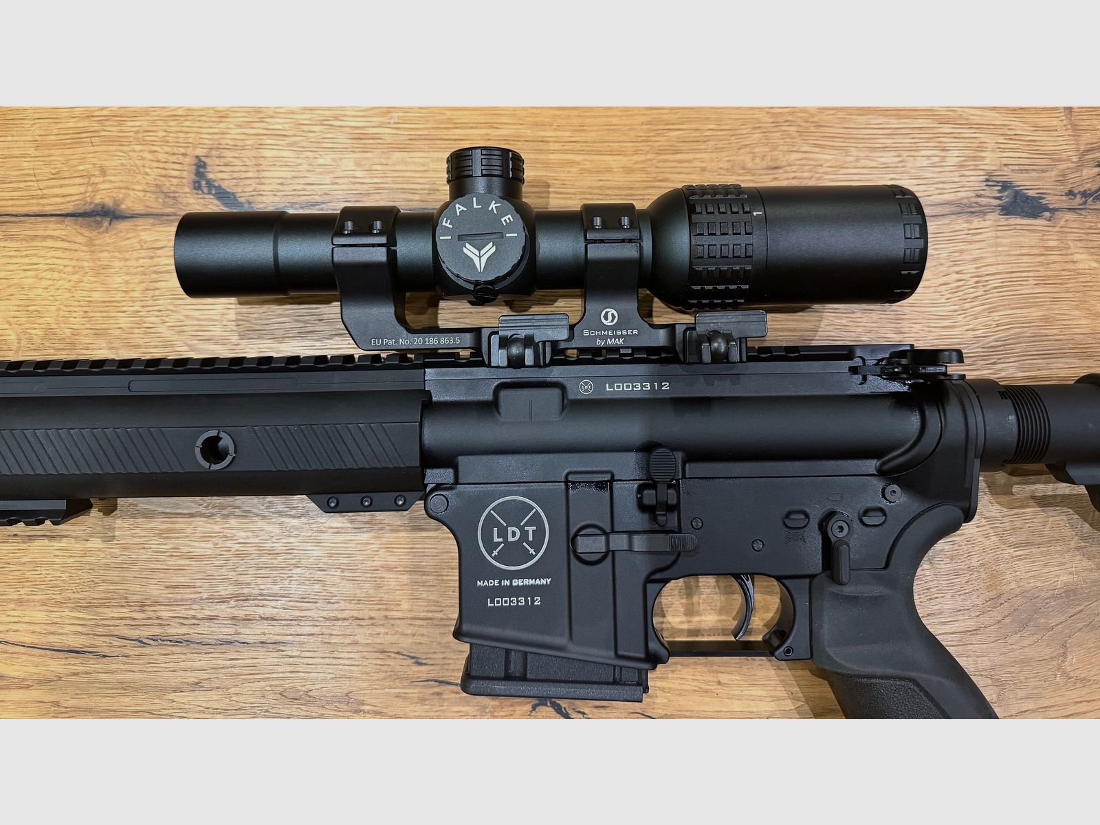 LDT15 L4S - sporty use possible including FALKE 1-8x24 TAC