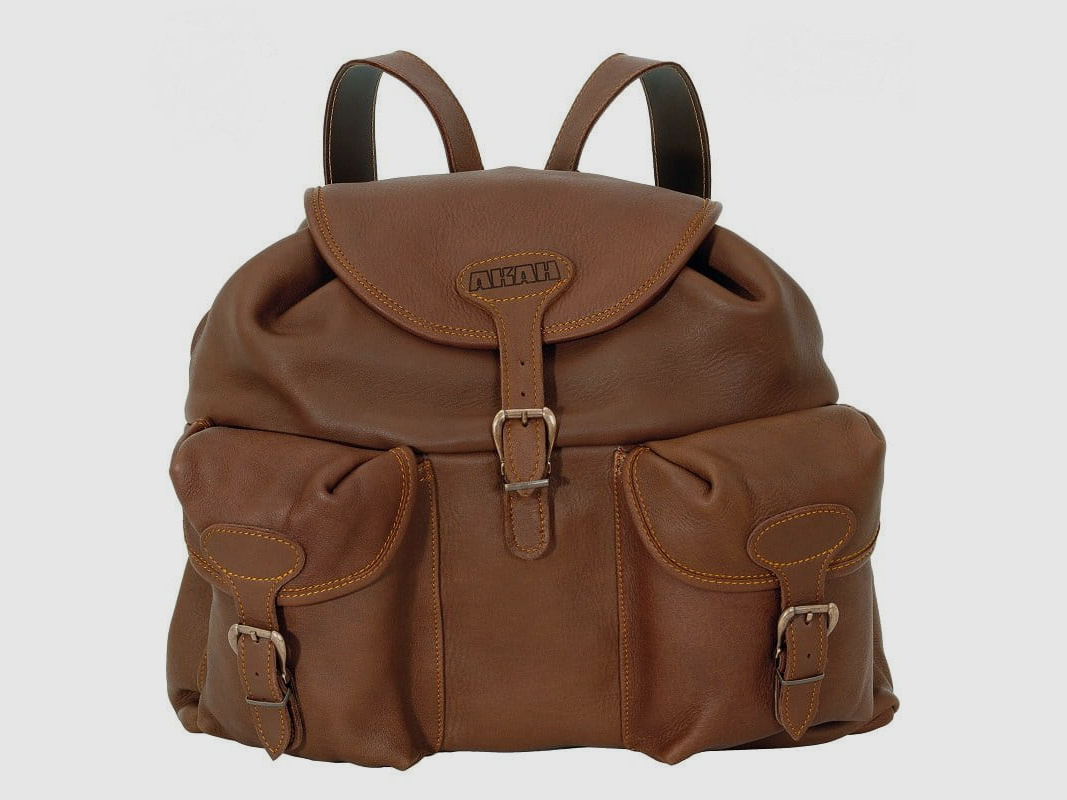AKAH backpack made of elk leather 22 L