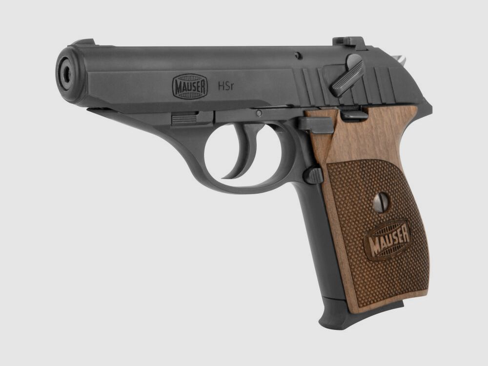 Mauser HSr mit Walnuss-Holzgriffschalen