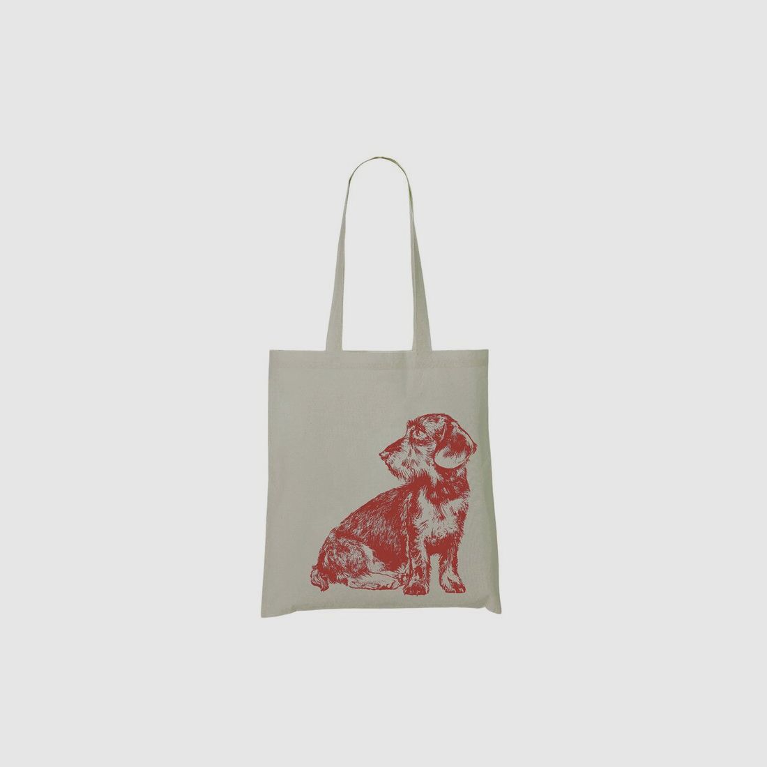 Frohstoff-Textiltasche mit Dackelmotiv