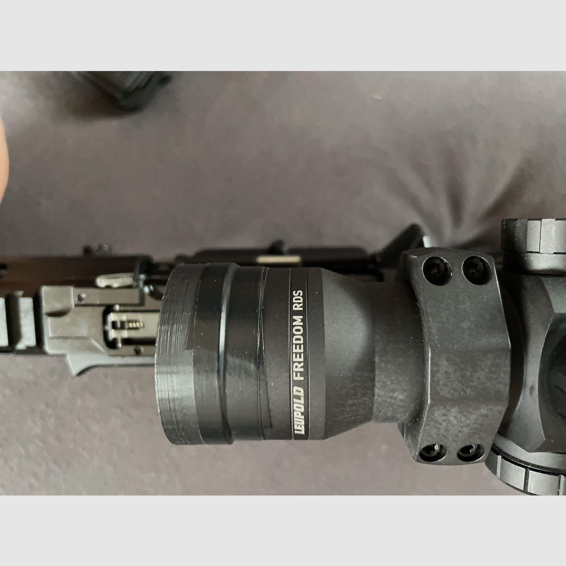 HK MR 223 + Leupold Red Dot + Zubehör, 551 Schuss Belastung , 16,5 Zoll , 10 Magazine Mag Pul