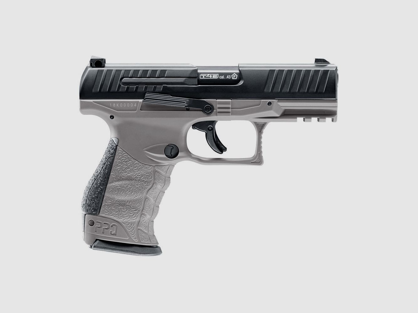 Walther PPQ M2 T4E Tungsten Gray .43 im Set mit T4E Pepperballs