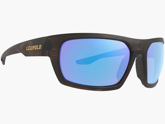 LEUPOLD PACKOUT Brille – matte Schildkrötenfassung / blaue Spiegellinse