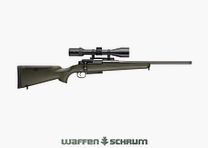 Mauser M25 Extreme Groen Compleet Aanbod / Mauser 25 Extreme Groen Set inclusief Richtkijker met Afneembare Bevestiging, Optionele Demper