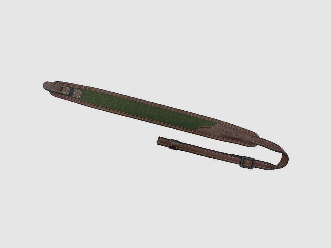 Niggeloh Gewehrriemen Classic Loden mit Schnellverschlüssen - grün/braun