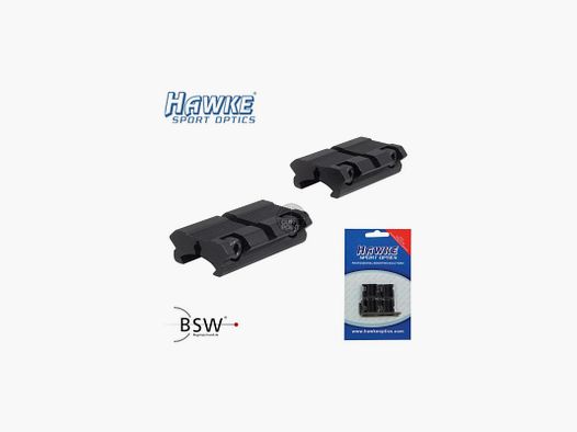 HAWKE Adapterschiene 9-11mm, 3/8 Zoll - Weaver
