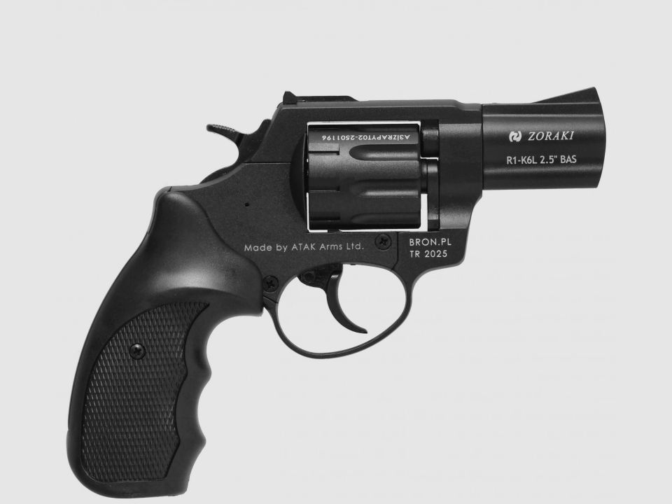 Revolver à blanc BAS Zoraki R1-K6L 2,5" Black cal. 6 mm Long, image 2 sur 12