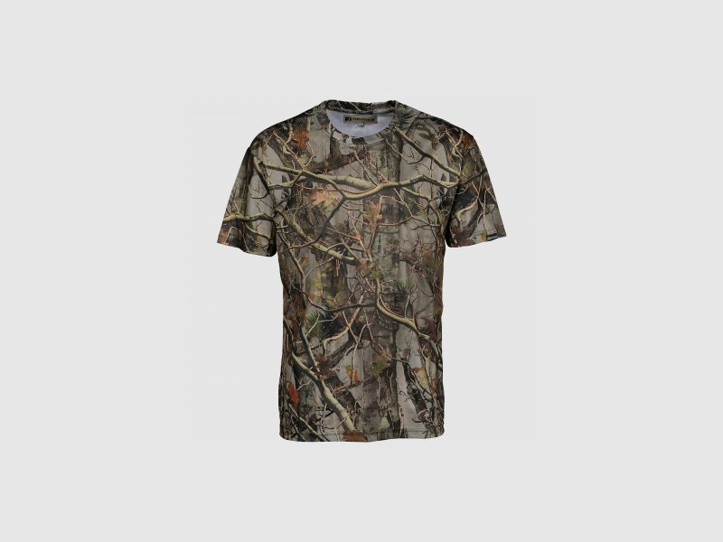 Percussion Heren T-Shirt Ghost Camou Forest | XL