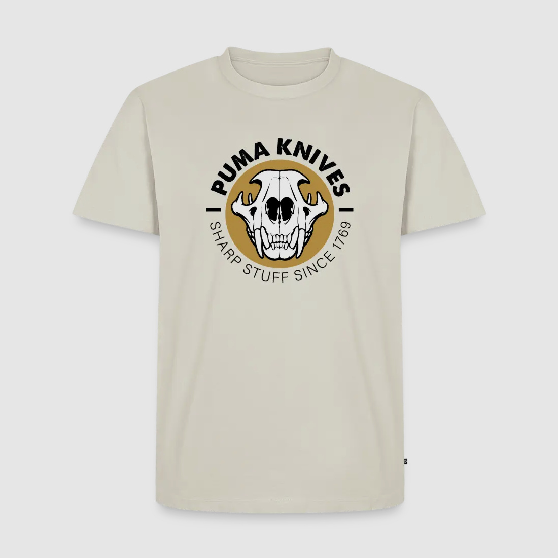 PUMA Men’s Premium T-Shirt "Skull Frontal Sharp Stuff"