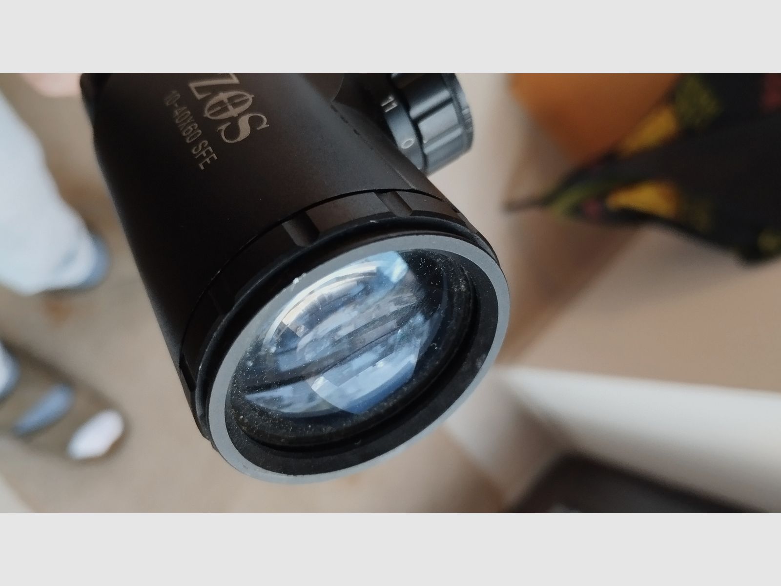 ZOS riflescope 10-40x60 SFE