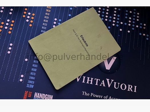 Böllerschein specialist knowledge for § 27 permit. Powder certificate + black powder + Bö powder certificate, module course specialist knowledge course with examination