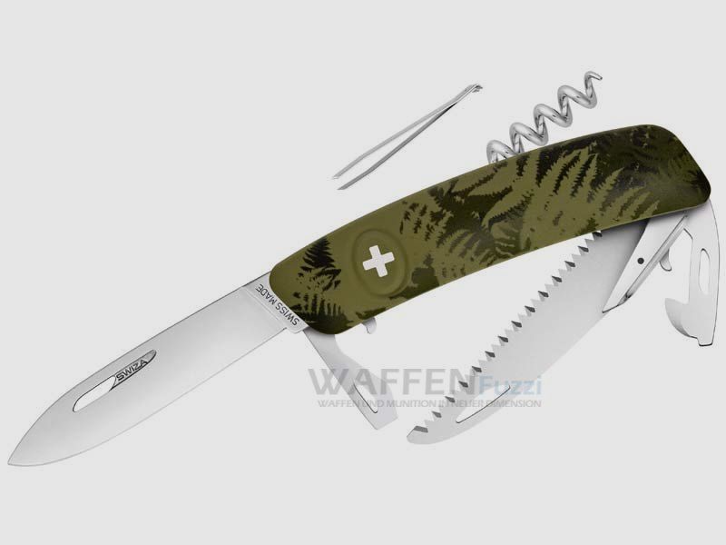 Coltello svizzero SWIZA C05 Silva Khaki-Farn
