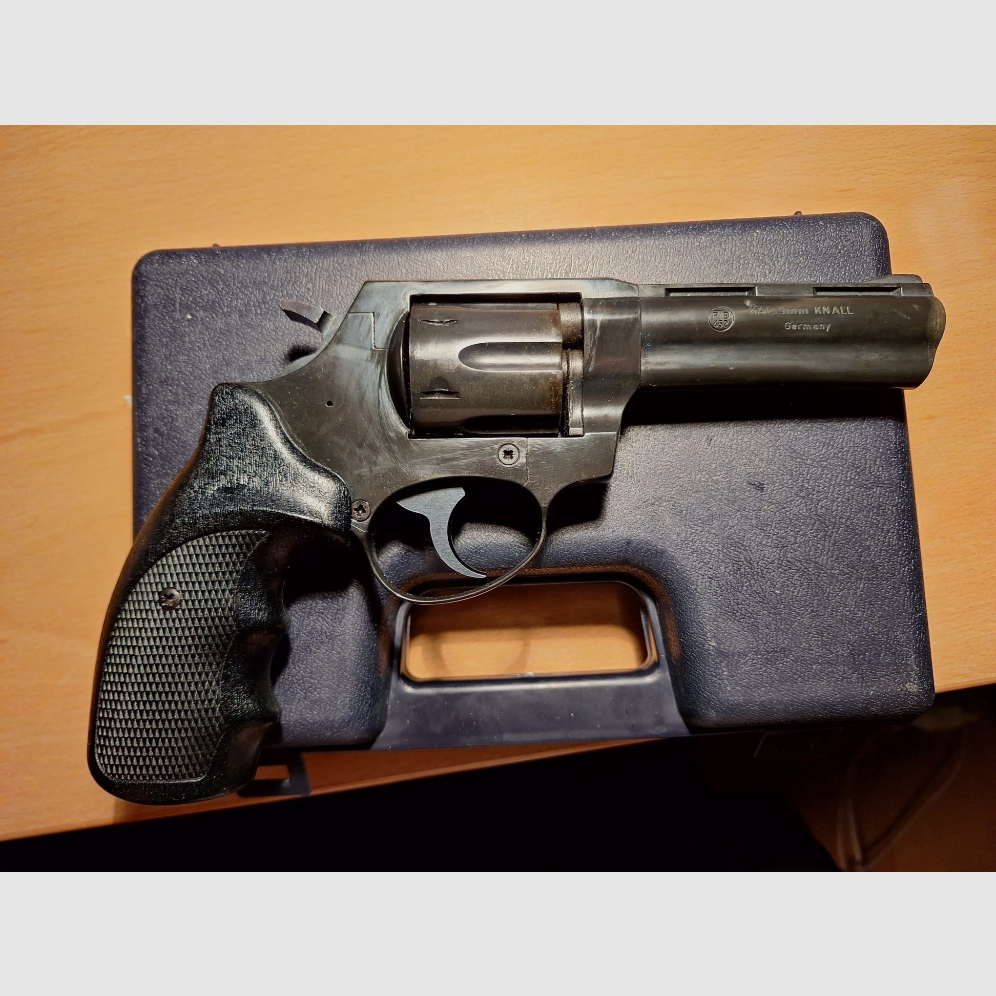 Röhm RG99 PTB 452 Schreckschussrevolver schwarz 9mm R.K.