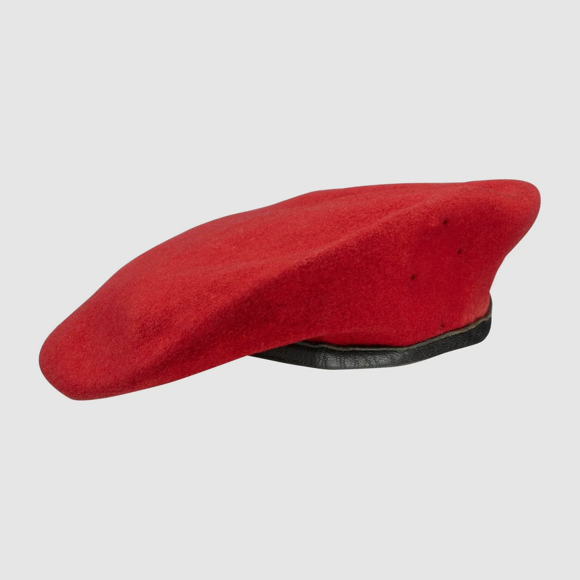 Bundeswehr Original BW Barett korallrot gebraucht