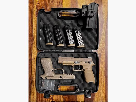 M17 P320 SIG Sauer mit viel Zubehör