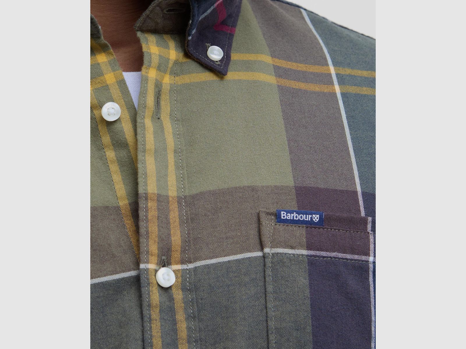 BAROUR Shirt Glendale Tailored Classic Tartan