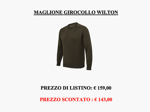 Beretta – Maglione girocollo Wilton Tech
