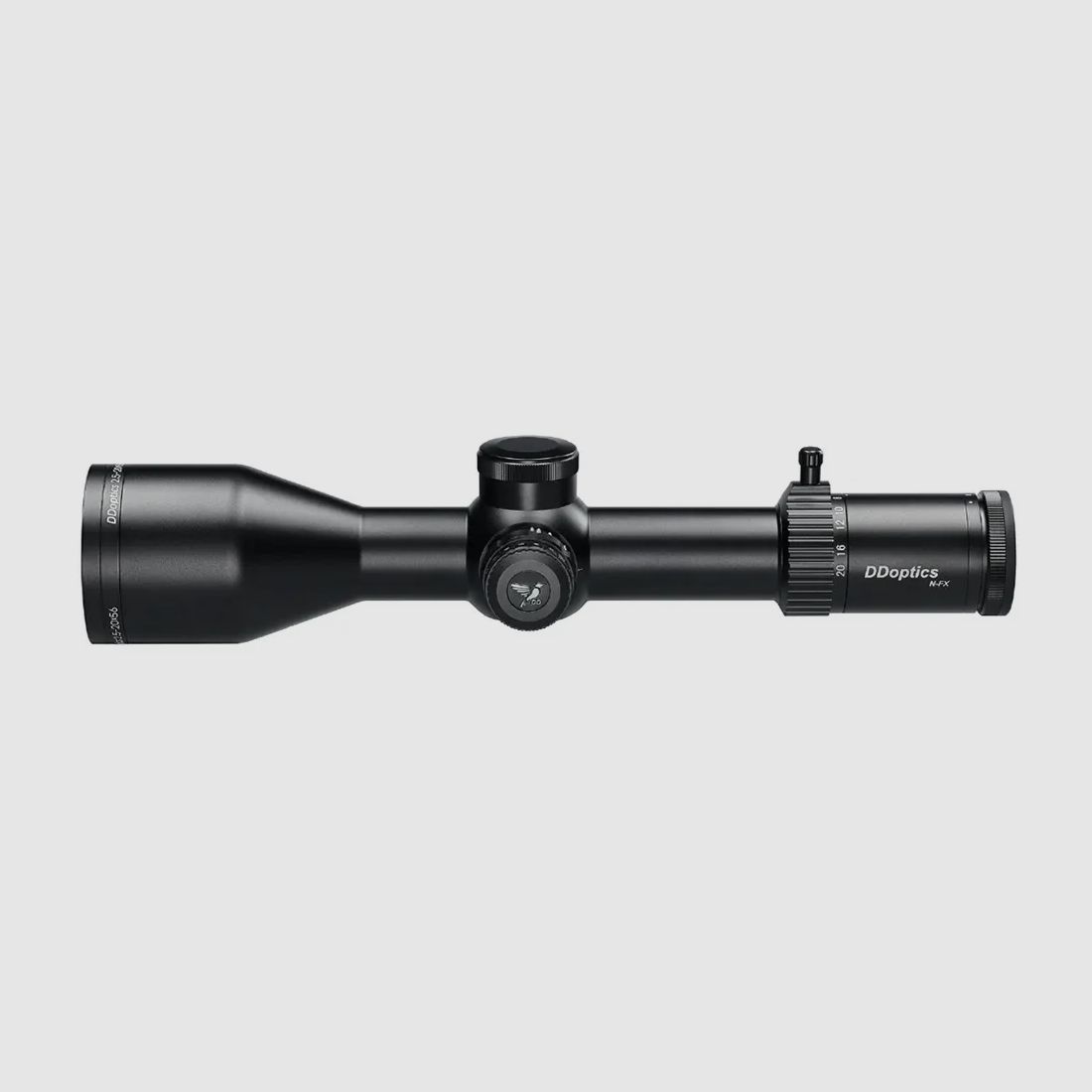 DDoptics Zielfernrohr | Nighteagle V8 2,5-20x56 NFX | Supershort | A4N | MRAD