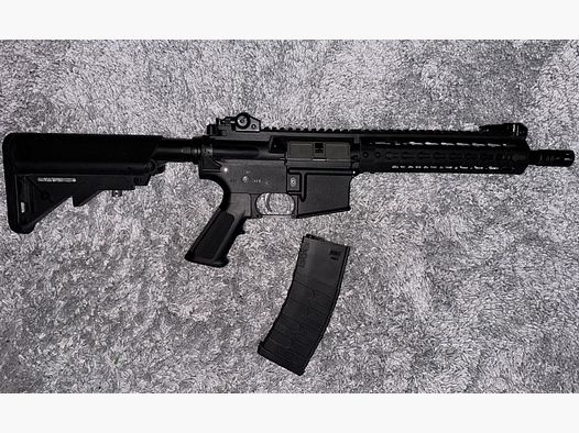 G&G CM15 KR CQB 8.5 Zoll AEG 0,5J 6mm - Black