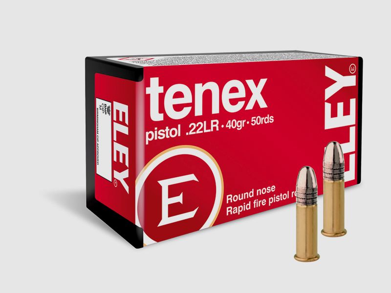 ELEY 22LR TENEX PISTOLE