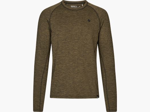 Seeland Peak T-Shirt Militär Herren Olive Melange, M