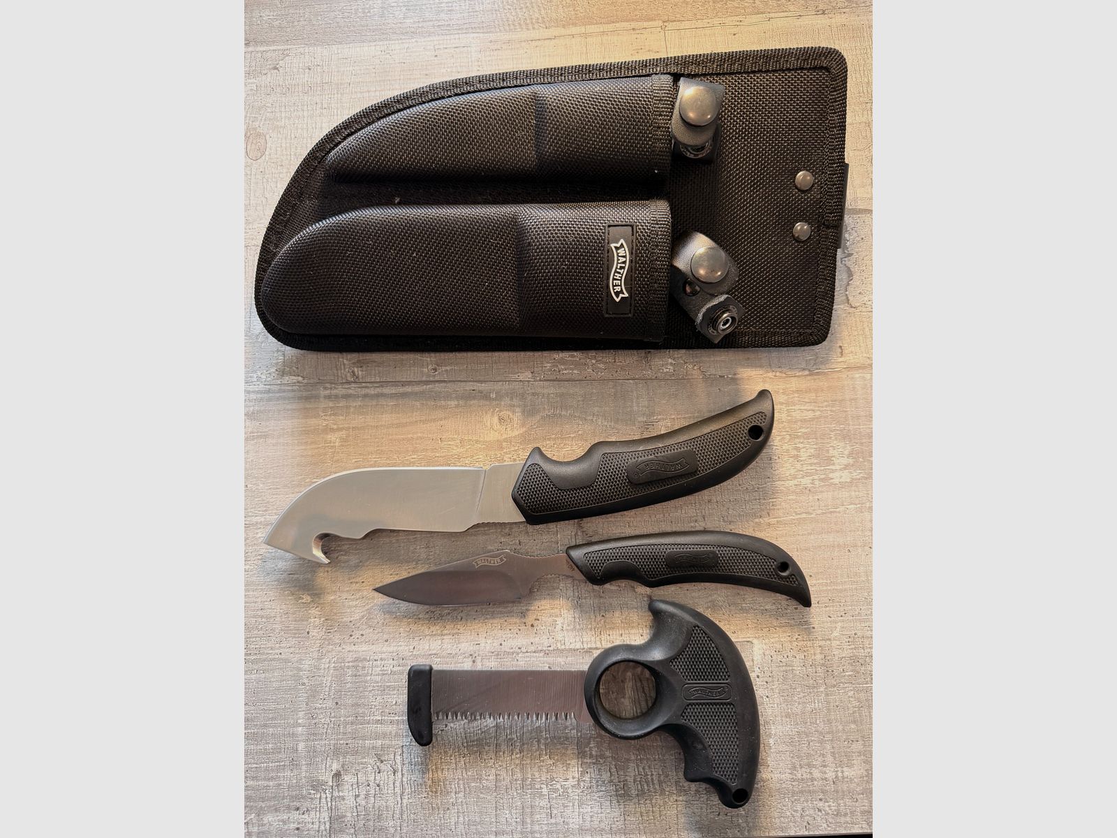 Walther Hunter Knife Set (Art.-Nr. 5.0735), afbeelding 1 van 2