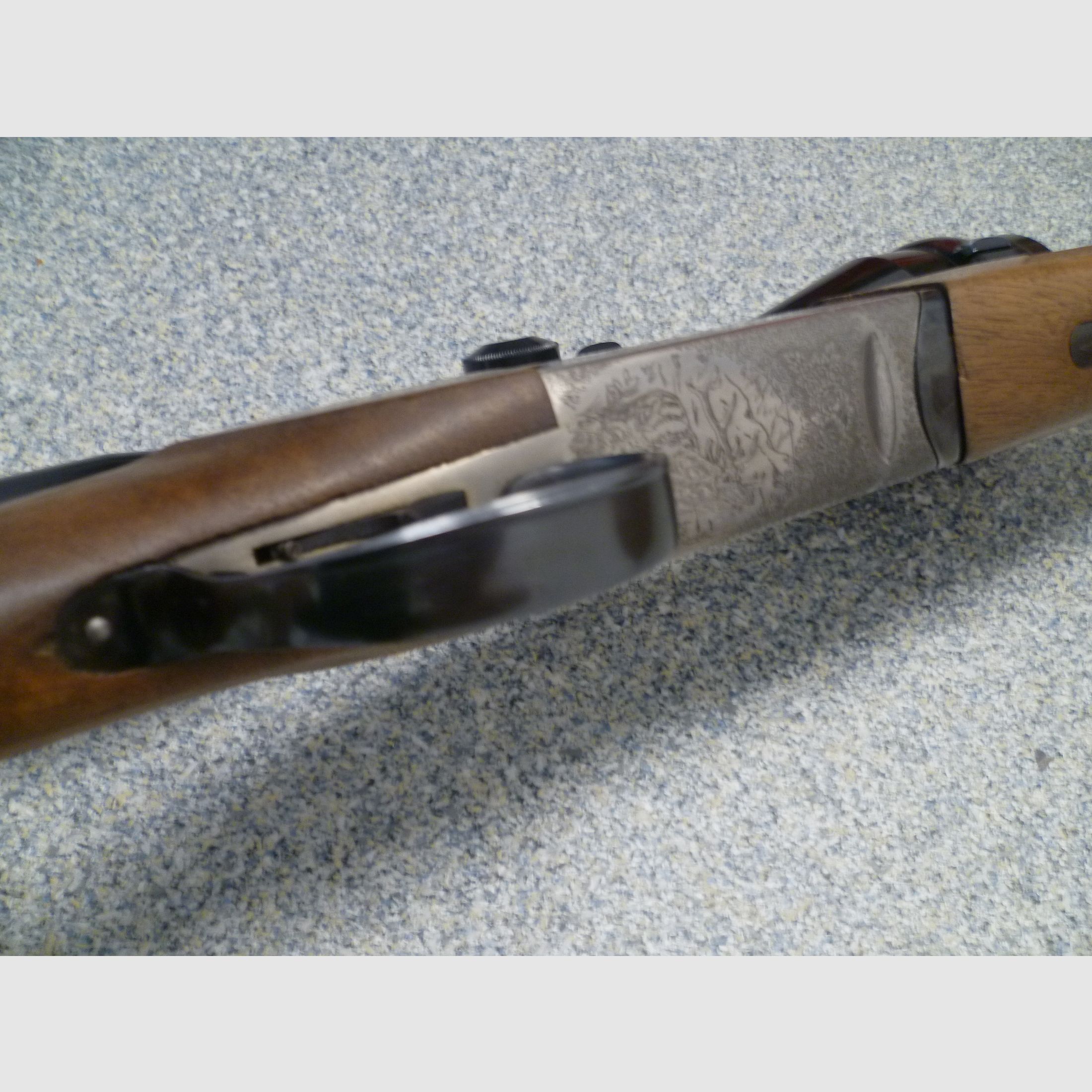 Break-action rifle Kettner Model 2000 12/70 & 7x65R