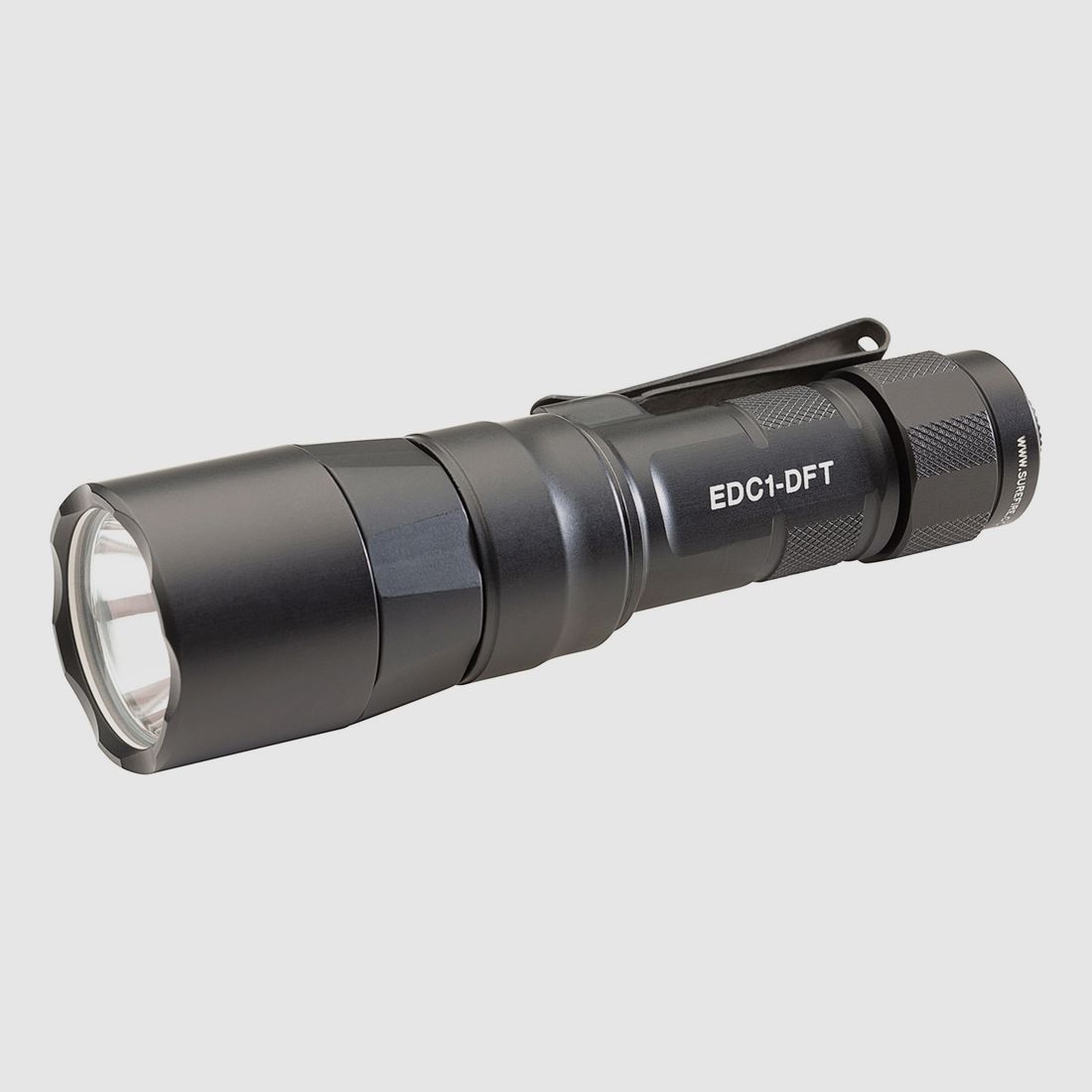 SureFire EDC1-DFT Turbo Schwarz LED-Taschenlampe Dual Fuel 650 Lumen