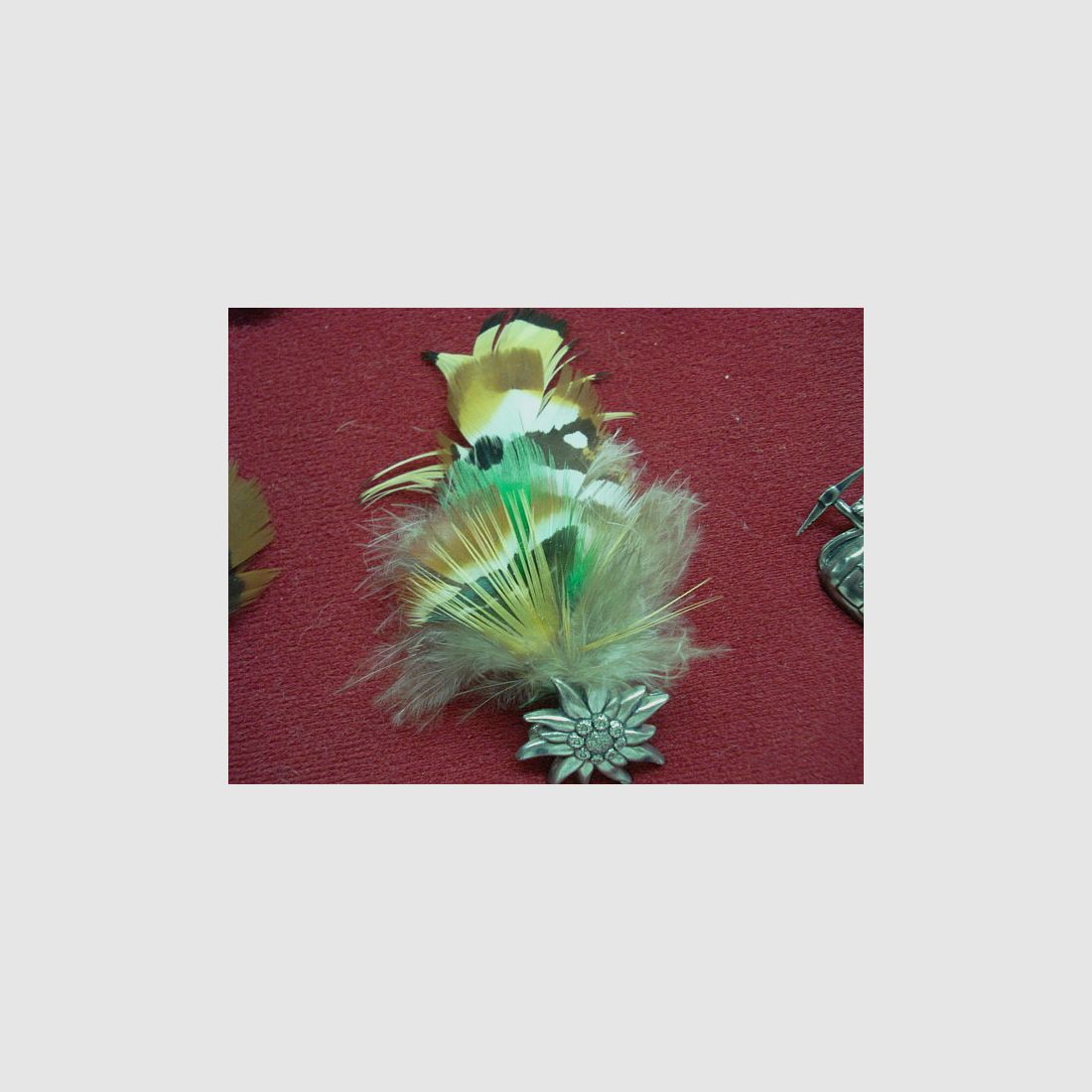 Resorte de sombrero de caza - Edelweis