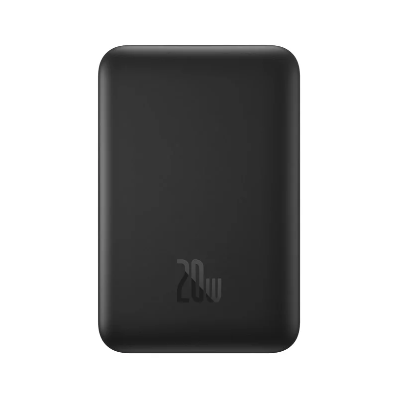 Baseus Magnetic Mini Air Wireless power bank 10000mAh 20W + USB-C-to-USB-C cable (black), image 2 of 22