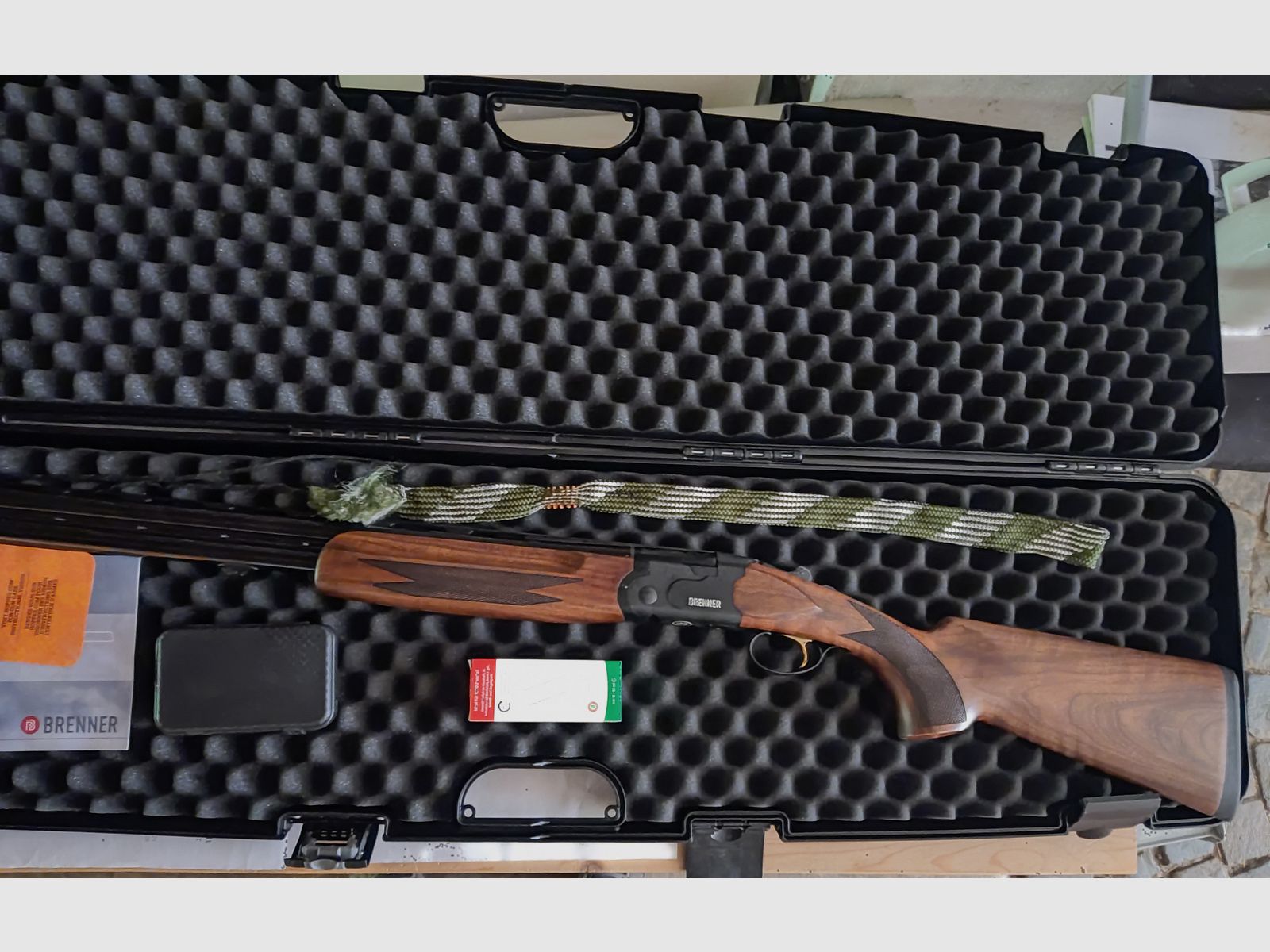 Bockdoppelflinte Kal. 12/76 Brenner BF18