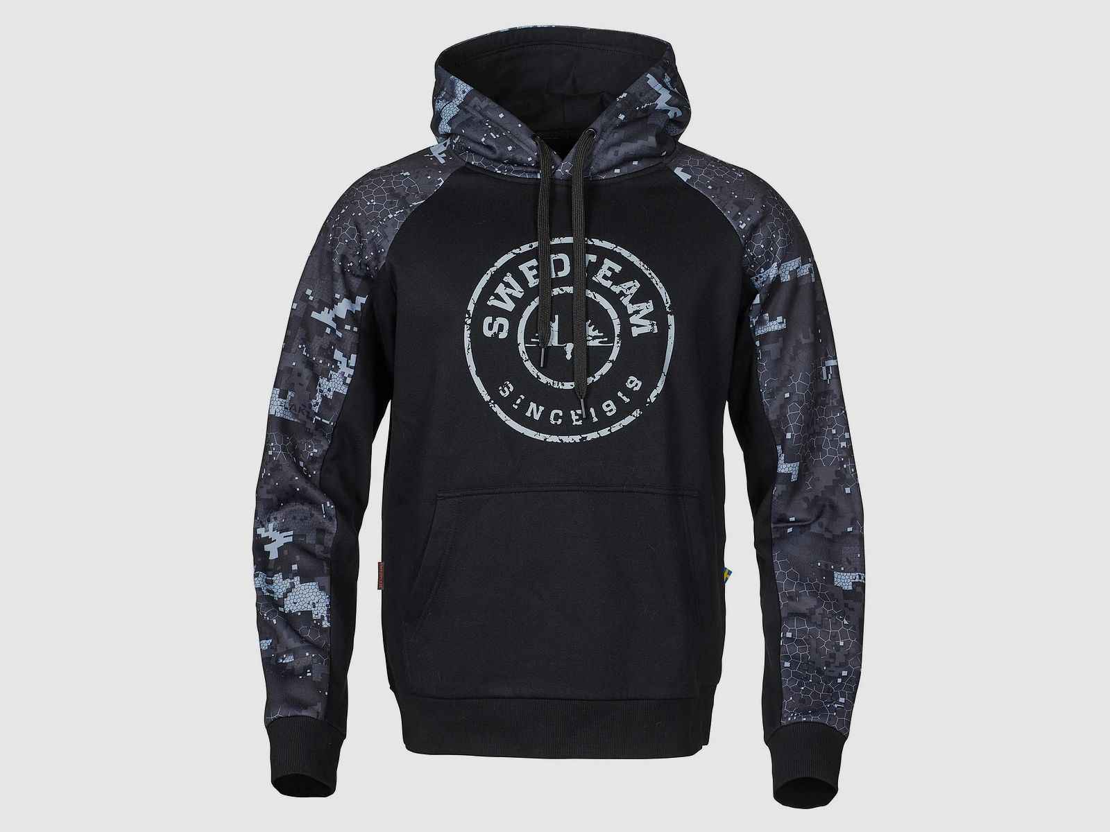 Swedteam Ridge Hoodie Herren Desolve Blak 3XL