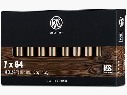 RWS KS Kal. 7X64 162gr 10,5 g BTE 20