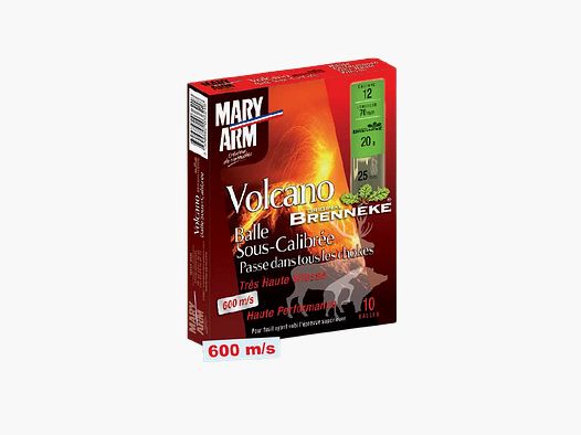 MARY ARM VOLCANO cartridge 12/70