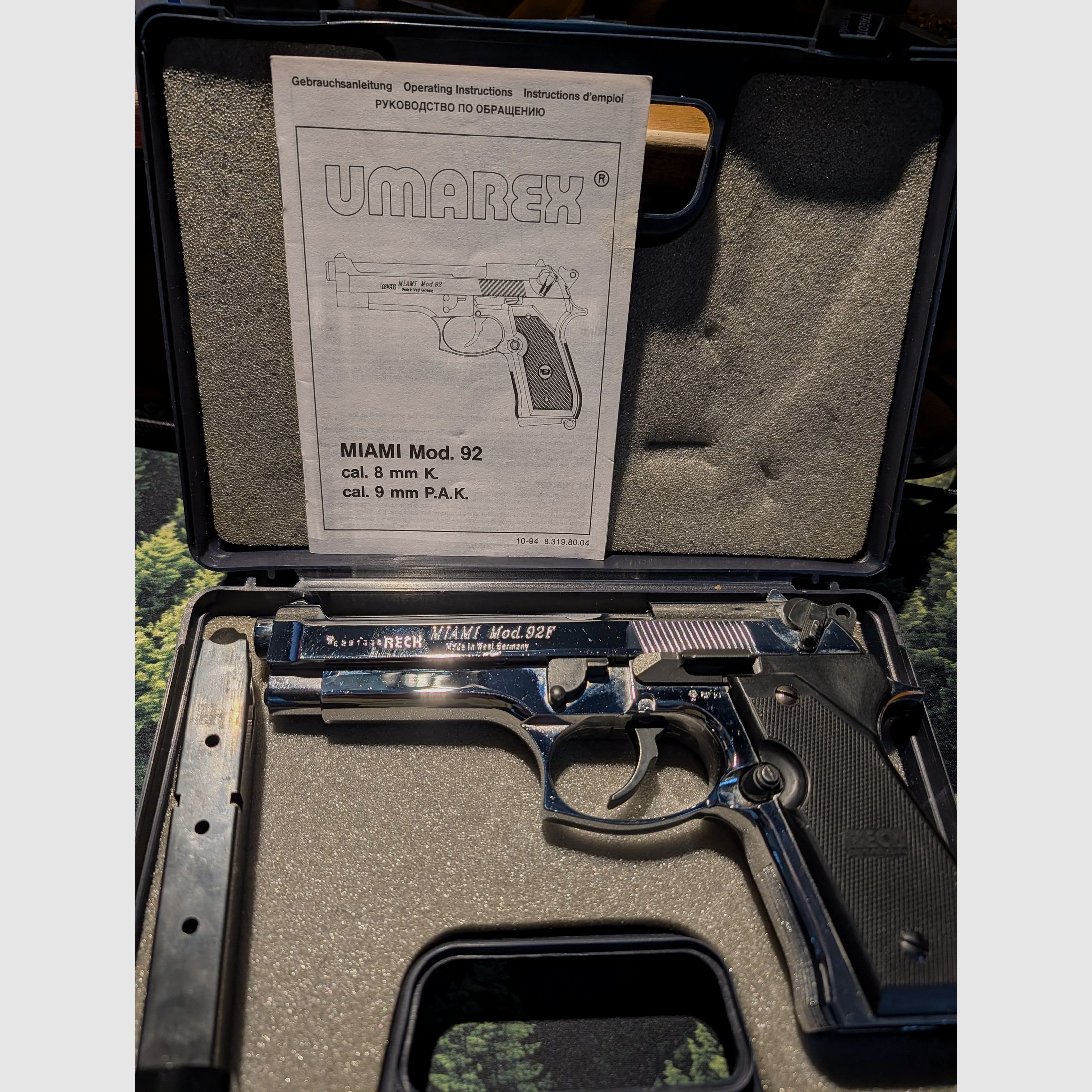 Miami 92F-chromed PTB 610 RECK