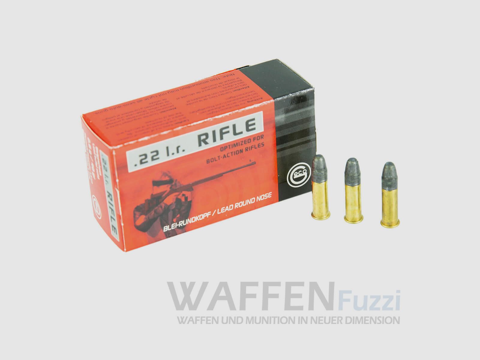 Geco .22lr Amunicja Karabinowa 50 Sztuk