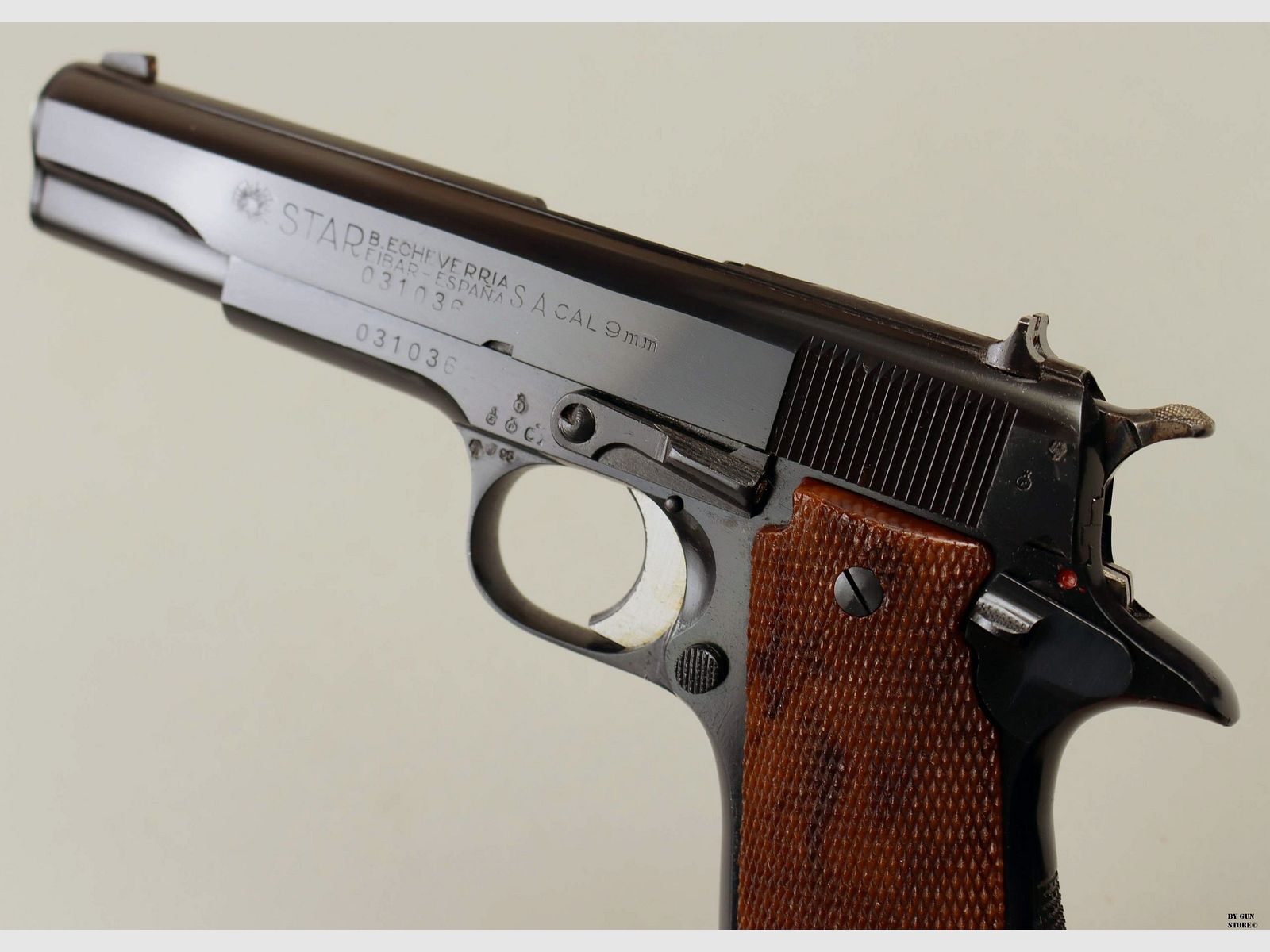 Pistole Star mod. Super B Bundespolizei Kal. 9×19 Matr. 563332, Bild 6 von 15