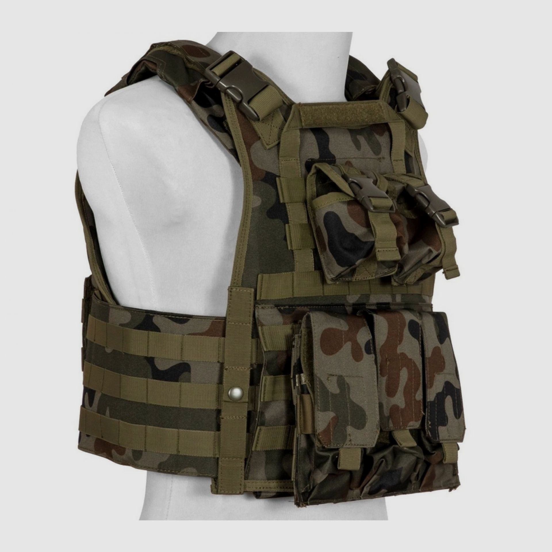 Gilet tattico portapiastre – wz.93 pantera boschiva, immagine 3 di 6