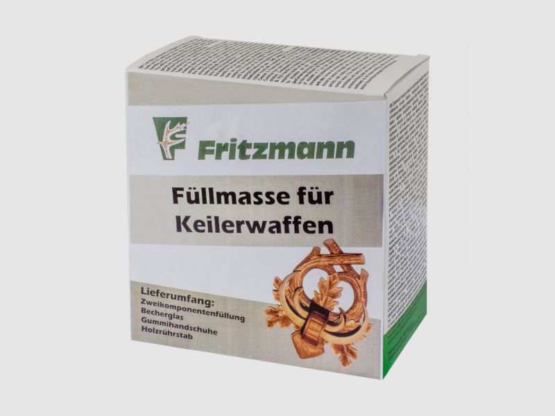 Fritzmann Füllmasse für Keilerwaffen