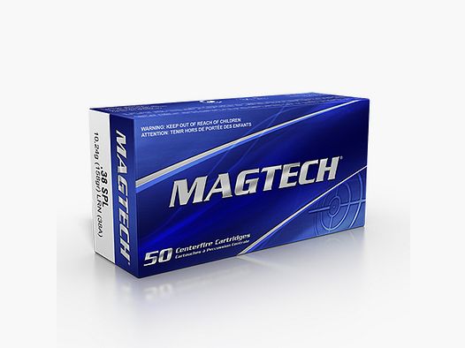 MAGTECH .38SPL 158grs LRN