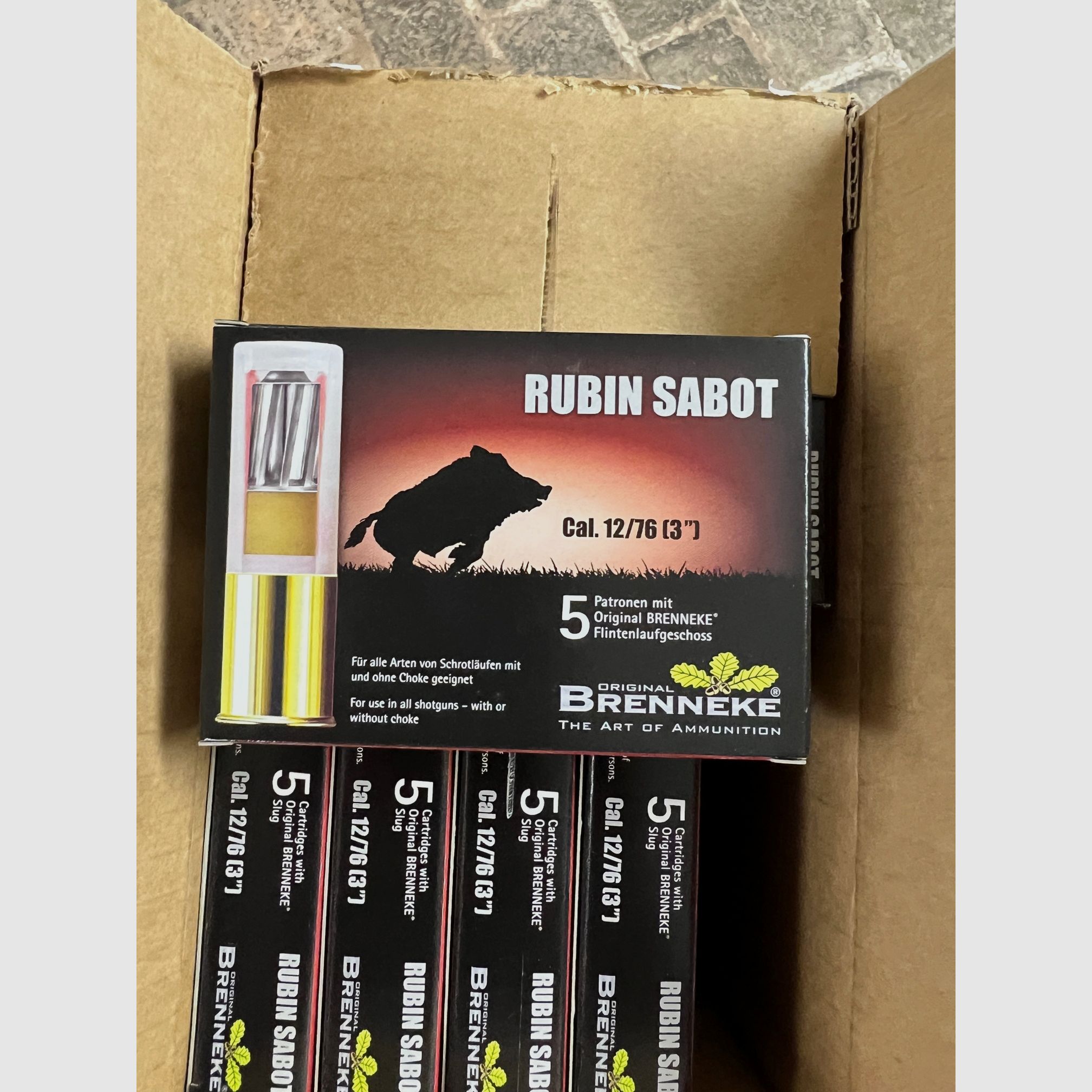 Brenneke 12/76 Rubin Sabot 28,0g/432grs