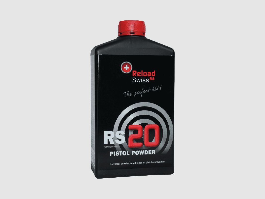 Recarga de pólvora suiza NC - RS20 (500g)