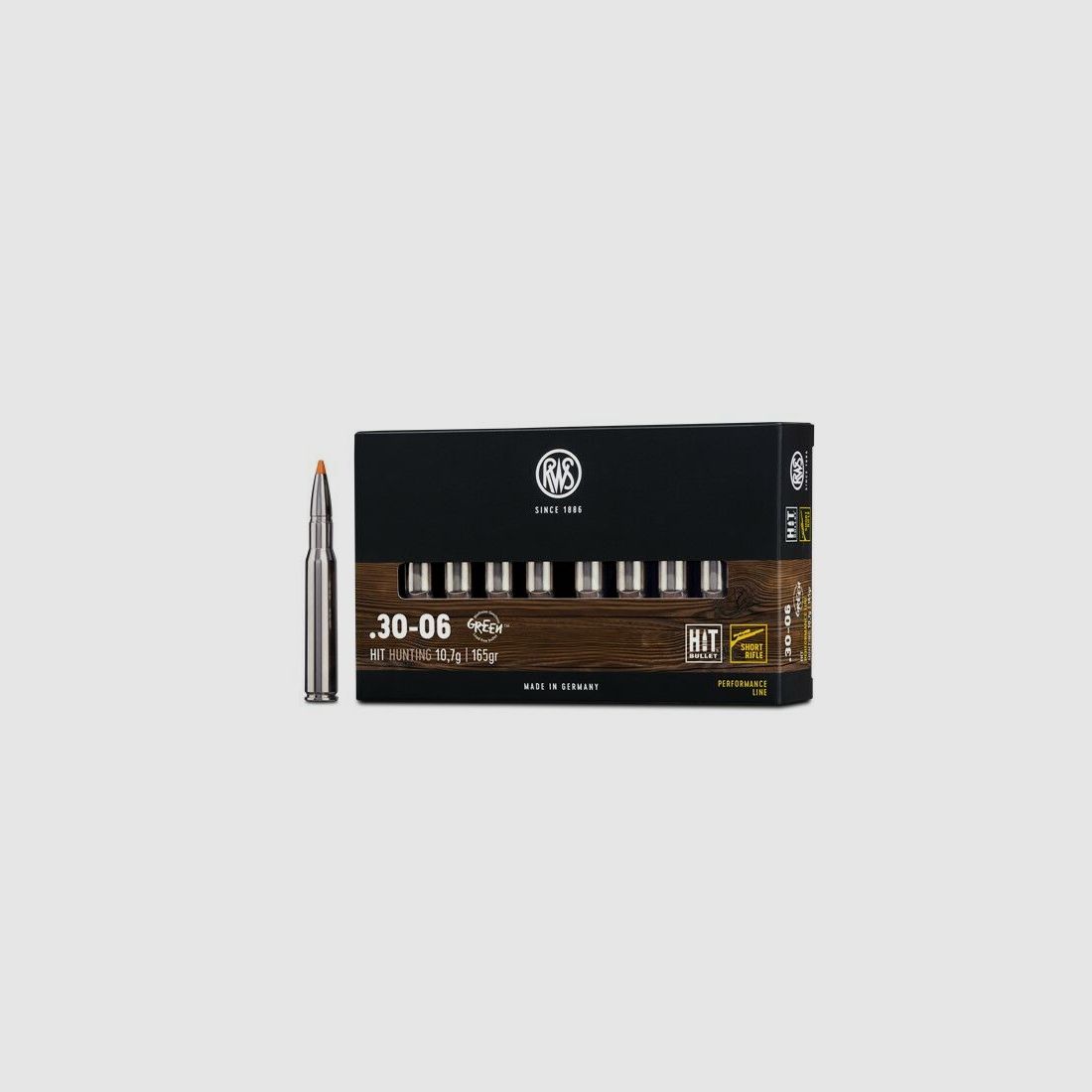 RWS HIT Short Rifle .30-06 Springf. 10.7g / 165gr
