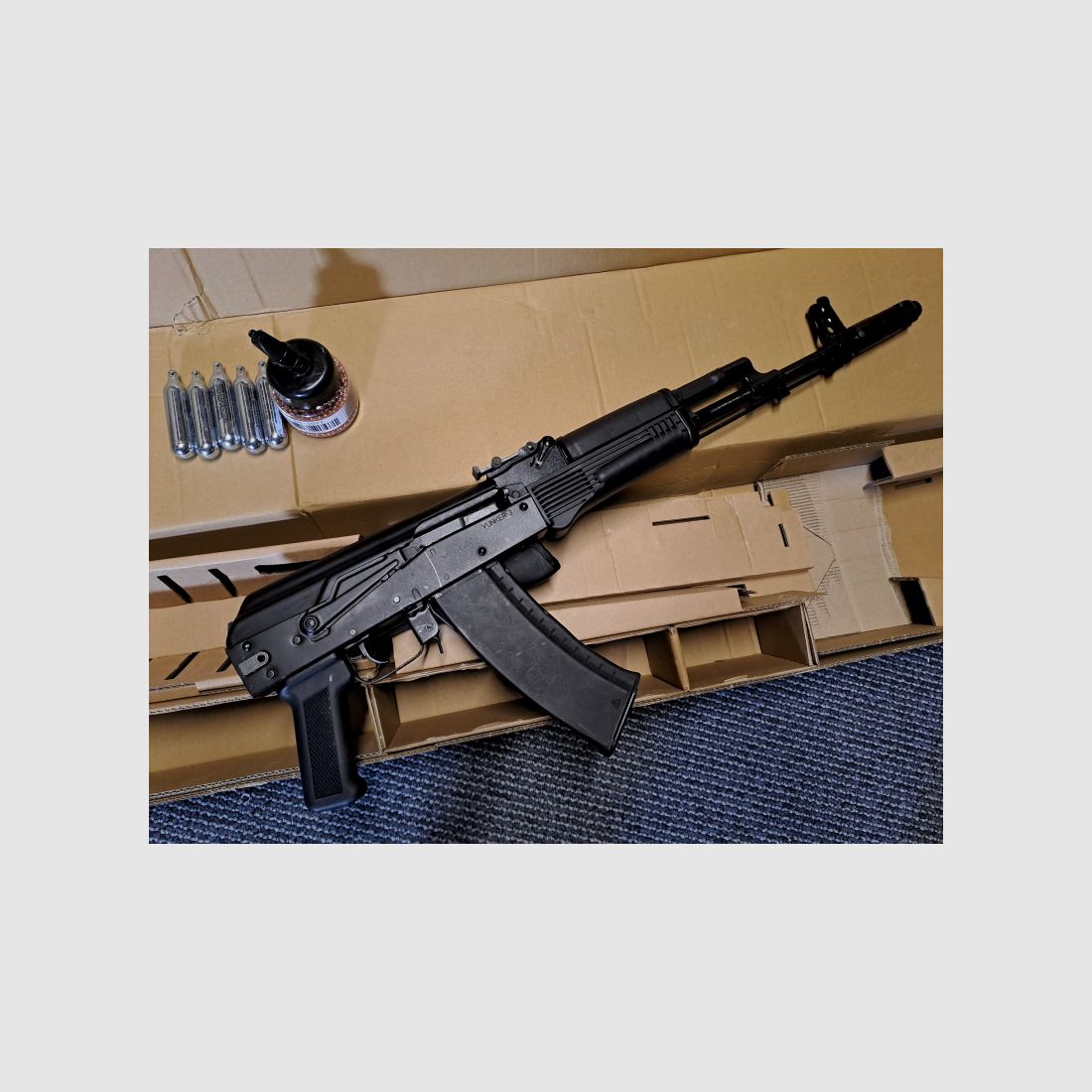 Yunker 3 Baikal AK74M/AK47 co2 Luftgewehr