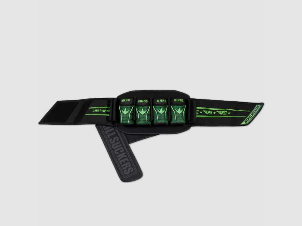 Bunkerkings Fly Pack Paintball Battlepack (4+7) - Lime Laces