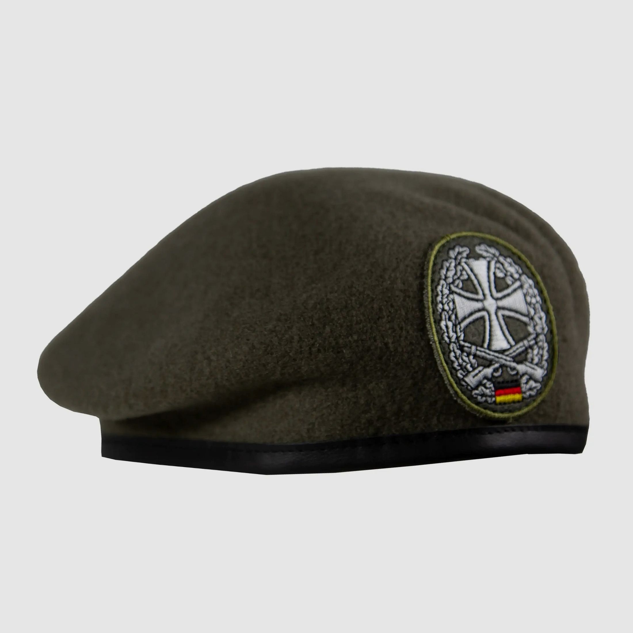 Bundeswehr Originele Commando Barett Thuislandbeveiliging Divisie - 54
