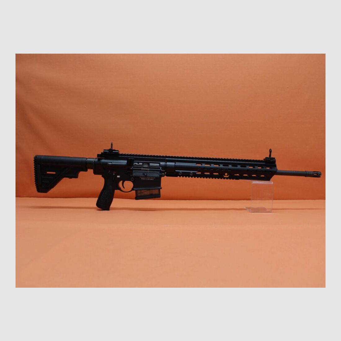 Heckler&Koch Ha. Fucile .308Win Heckler&Koch/H&K MR308 A3 20" canna nera HKey, sistema a pistone a gas HK417/G28
