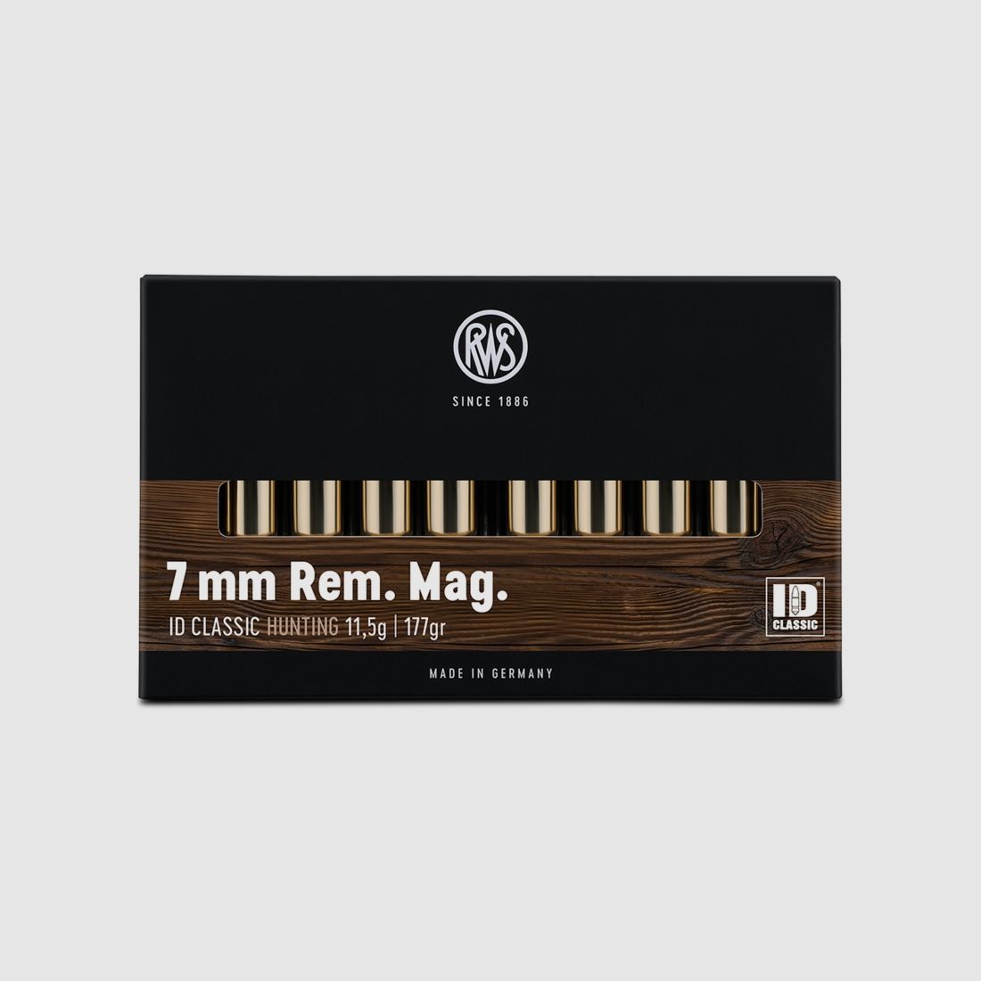 RWS-Munition C/7 mm REM. MAG. ID 177 gr, Bild 2 von 3
