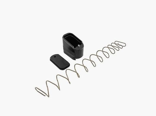 SHIELD ARMS S15 MAGAZINE EXTENSION +5, BLACK FOR GLOCK® G43X/G48