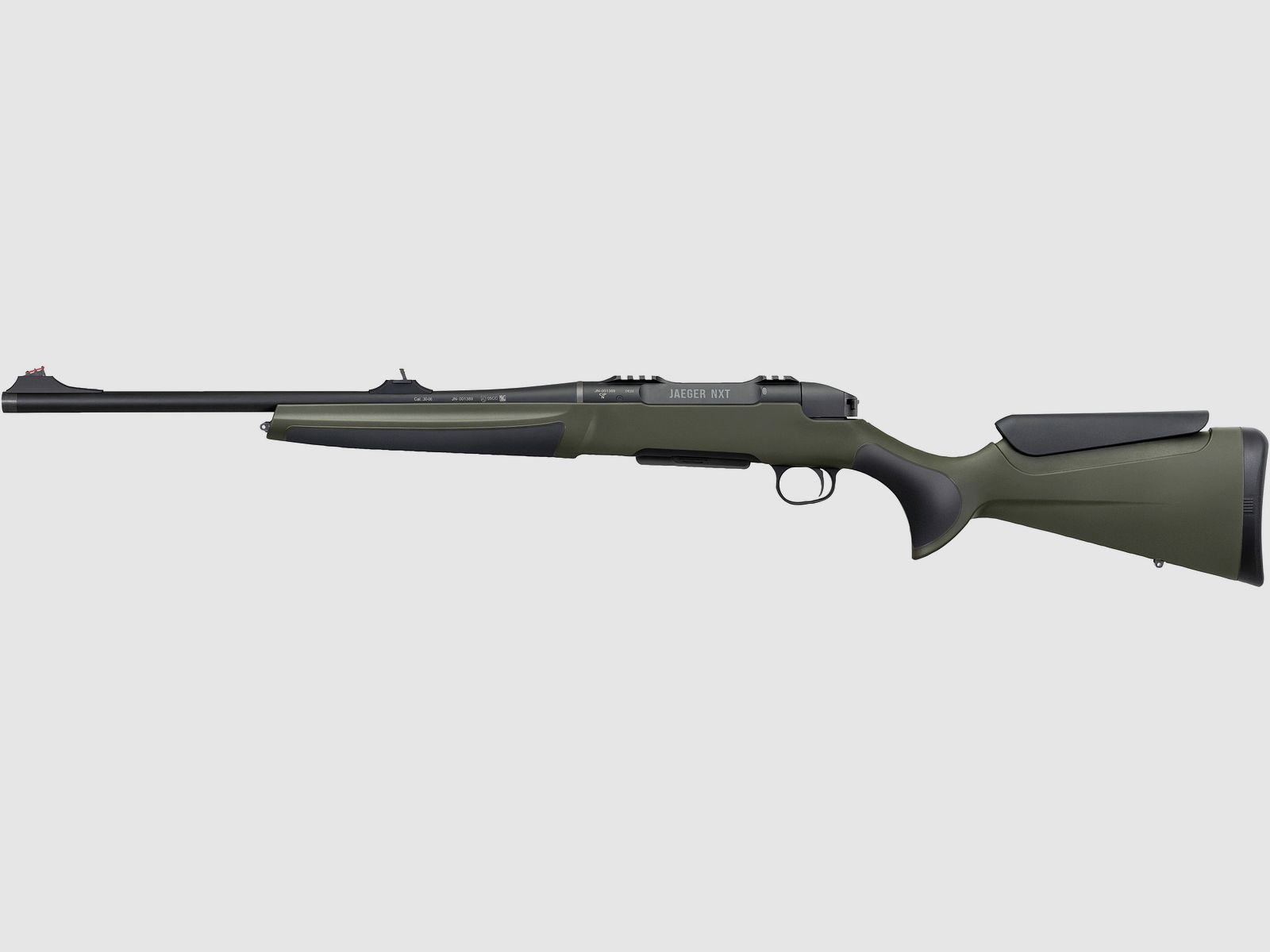 Haenel Jaeger NXT Composite inklusive Leuchtpunktvisier und Gewehrriemen, Kal. .300 Win. Mag.